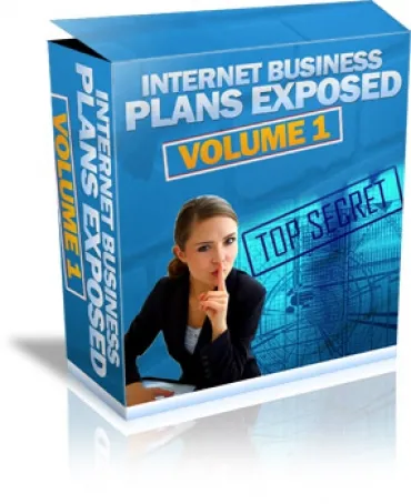 eCover representing Internet Business Plans Exposed - Volume 1 eBooks & Reports with Master Resell Rights