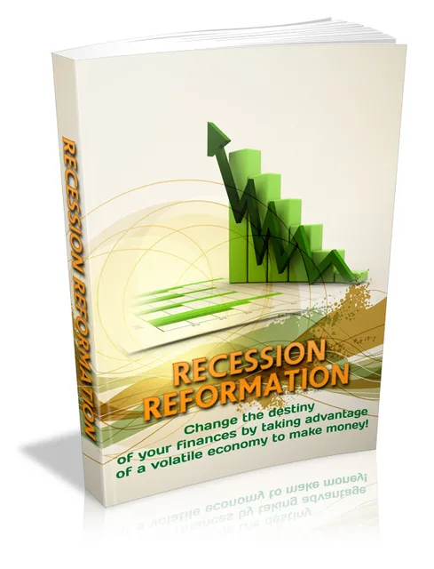eCover representing Recession Reformation eBooks & Reports with Master Resell Rights