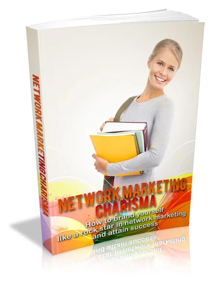 eCover representing Network Marketing Charisma eBooks & Reports with Master Resell Rights