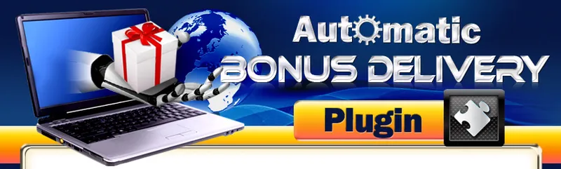 eCover representing Automatic Bonus Delivery Plugin Videos, Tutorials & Courses with Master Resell Rights