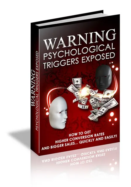 eCover representing Psychological Triggers Exposed eBooks & Reports with Master Resell Rights