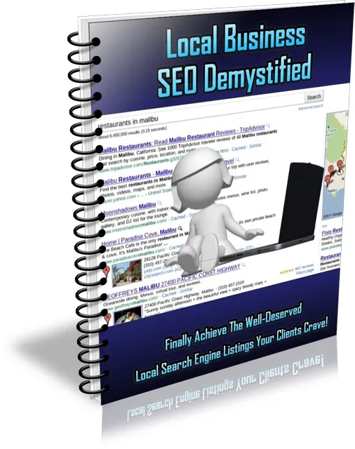 eCover representing Local Business SEO Demystified eBooks & Reports with Master Resell Rights