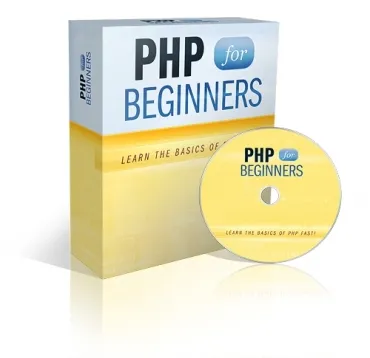 eCover representing PHP For Beginners eBooks & Reports/Videos, Tutorials & Courses with Master Resell Rights