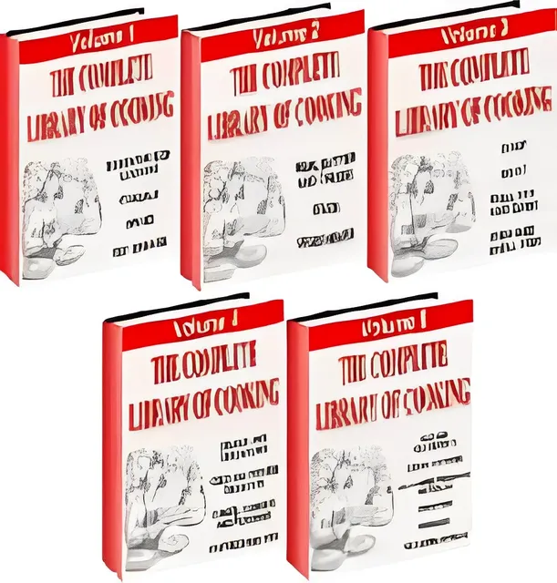 eCover representing The Complete Library Of Cooking eBooks & Reports with Master Resell Rights