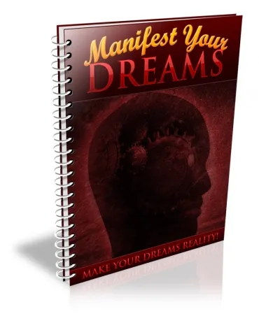 eCover representing Manifest Your Dreams eBooks & Reports with Private Label Rights
