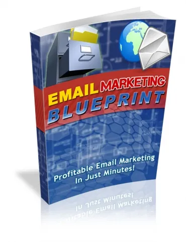 eCover representing Email Marketing Blueprint eBooks & Reports with Master Resell Rights