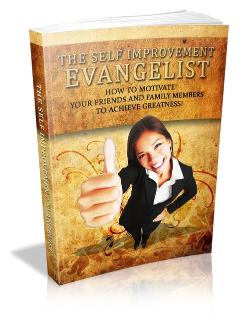 eCover representing The Self Improvement Evangelist eBooks & Reports with Master Resell Rights