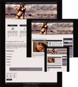 On the Beach 02 - WP Theme small