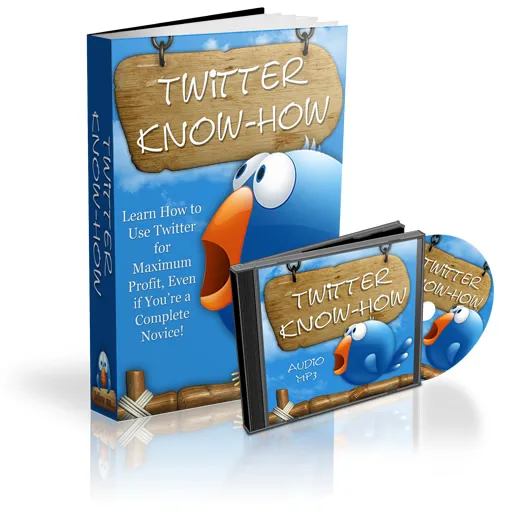 eCover representing Twitter Know-How eBooks & Reports with Master Resell Rights