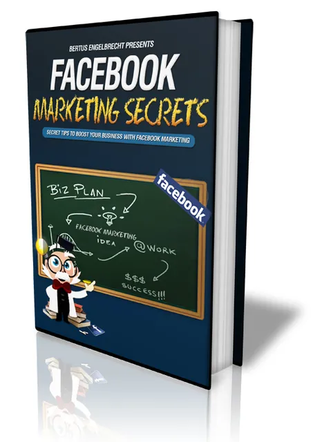 eCover representing Facebook Marketing Secrets eBooks & Reports with Master Resell Rights