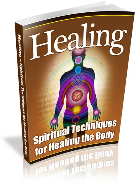 eCover representing Healing - Spiritual Techniques For Healing The Body eBooks & Reports with Master Resell Rights