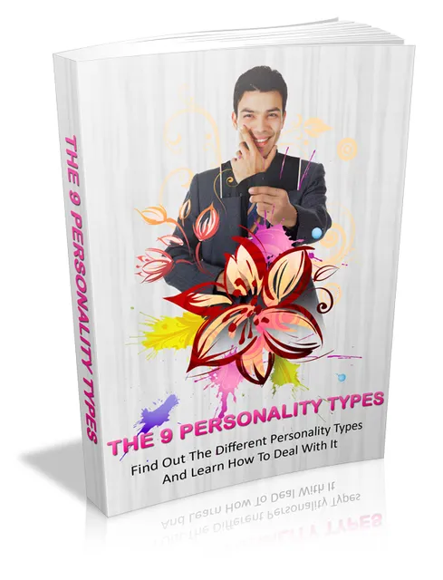 eCover representing The 9 Personality Types eBooks & Reports with Master Resell Rights