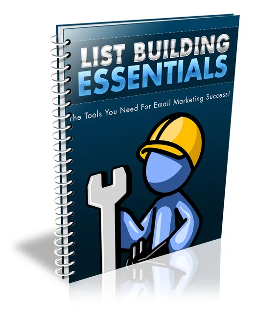eCover representing List Building Essentials eBooks & Reports with Master Resell Rights