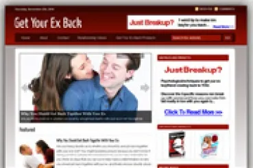 eCover representing Get Your Ex Back Blog  with Personal Use Rights