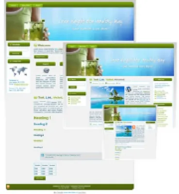 eCover representing Weight Loss 01 Blog Templates & Themes with Master Resell Rights
