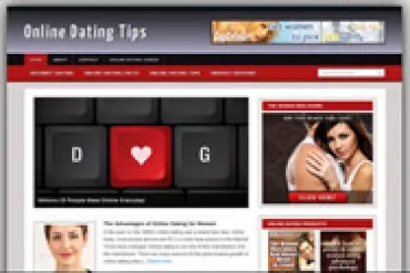eCover representing Online Dating Blog Templates & Themes with Personal Use Rights