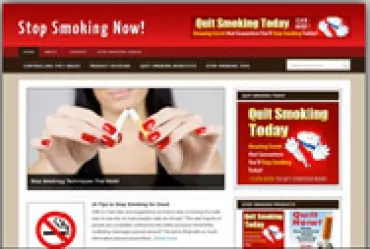 eCover representing Stop Smoking Blog Templates & Themes with Personal Use Rights