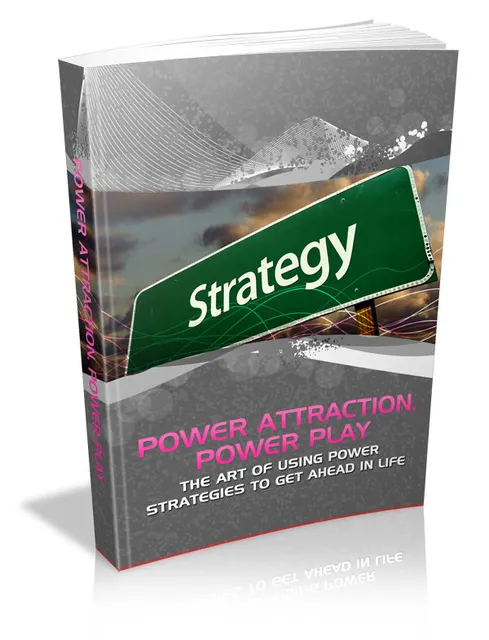 eCover representing Power Attraction, Power Play! eBooks & Reports with Master Resell Rights