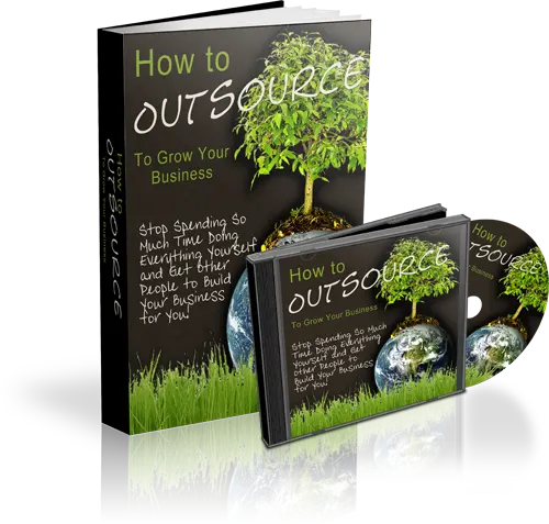 eCover representing How To Outsource To Grow Your Business eBooks & Reports with Master Resell Rights