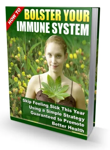 eCover representing How to Bolster Your Immune System eBooks & Reports with Private Label Rights