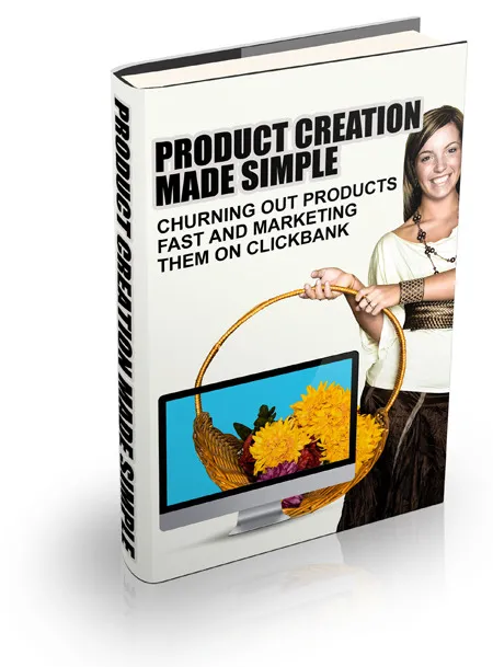 eCover representing Product Creation Made Simple eBooks & Reports with Master Resell Rights