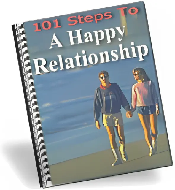 eCover representing 101 Steps To A Happy Relationship eBooks & Reports with Master Resell Rights