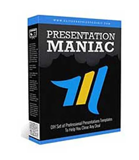 eCover representing Presentation Maniac Graphics & Designs with Personal Use Rights