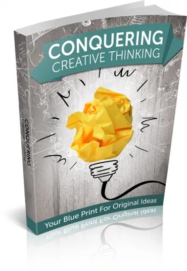 eCover representing Conquering Creative Thinking eBooks & Reports with Master Resell Rights