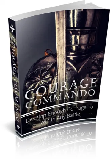 eCover representing Courage Commando eBooks & Reports with Master Resell Rights