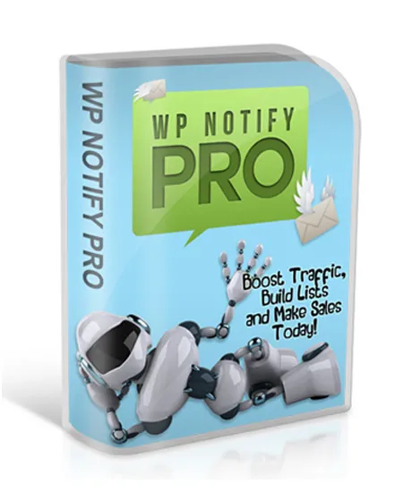 eCover representing WP Notify Pro Videos, Tutorials & Courses with Private Label Rights