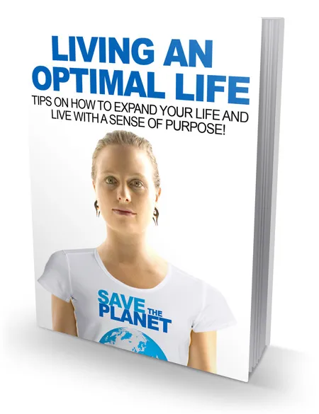 eCover representing Living An Optimal Life eBooks & Reports with Master Resell Rights