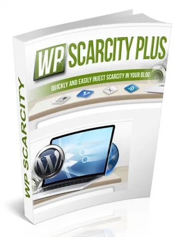 eCover representing WP Scarcity Plus  with Personal Use Rights