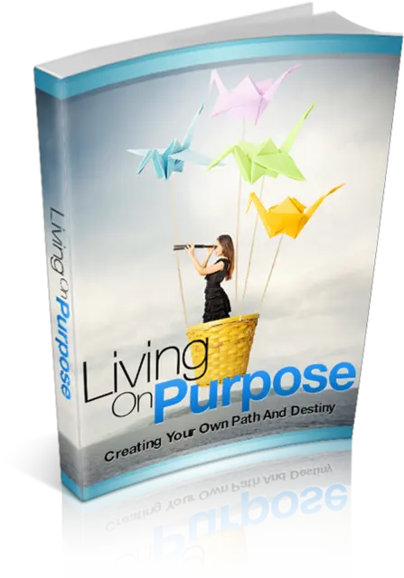 eCover representing Living On Purpose eBooks & Reports with Master Resell Rights
