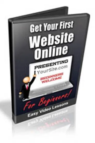 eCover representing How To Set Up Your First Website Videos, Tutorials & Courses with Personal Use Rights