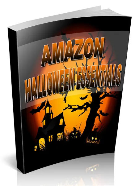 eCover representing Amazon Halloween Essentials eBooks & Reports with Master Resell Rights