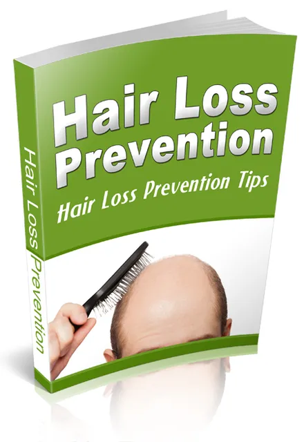 eCover representing Amazon Hair Loss Essentials eBooks & Reports with Master Resell Rights