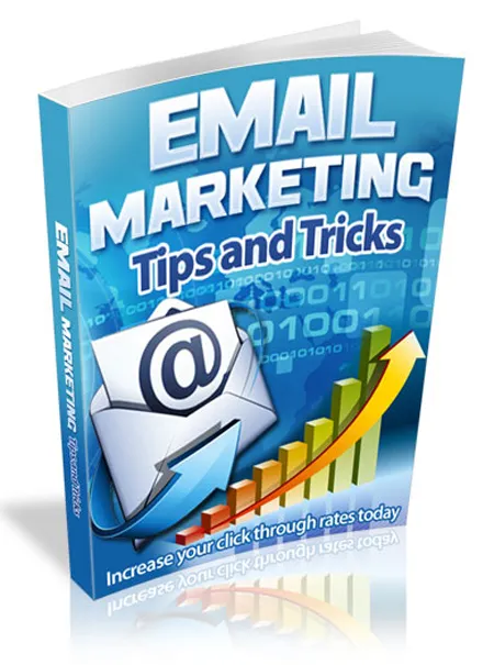 eCover representing Email Marketing Tips And Tricks eBooks & Reports with Master Resell Rights