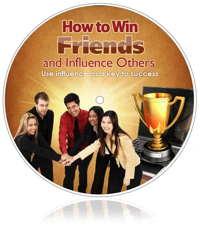 eCover representing How To Win Friends And Influence Others eBooks & Reports with Master Resell Rights