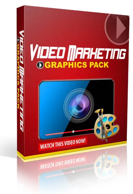 eCover representing Video Marketing Graphics Pack Videos, Tutorials & Courses with Personal Use Rights