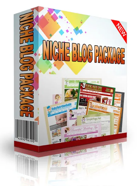 eCover representing Niche Blog Package With Flipping Rights Videos, Tutorials & Courses with Private Label Rights