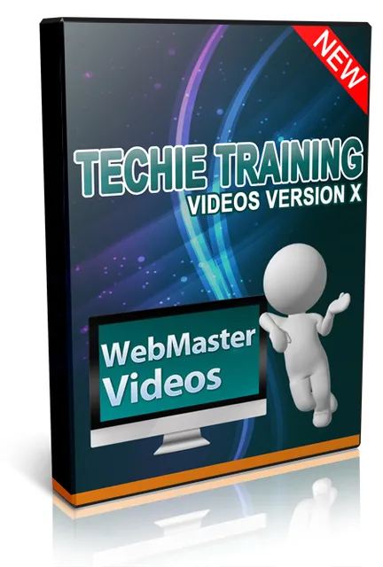 eCover representing Techie Training Videos V10 Videos, Tutorials & Courses with Master Resell Rights