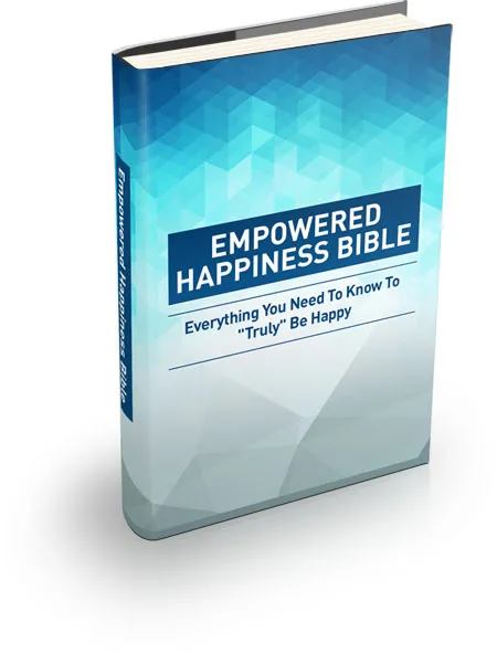 eCover representing Empowered Happiness Bible eBooks & Reports with Master Resell Rights