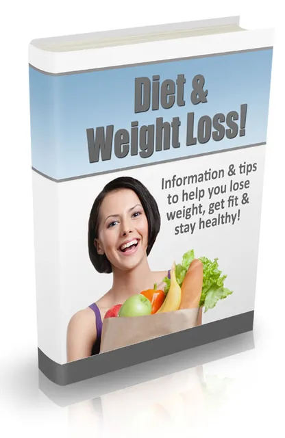 eCover representing Diet & Weight Loss Newsletter eBooks & Reports with Private Label Rights