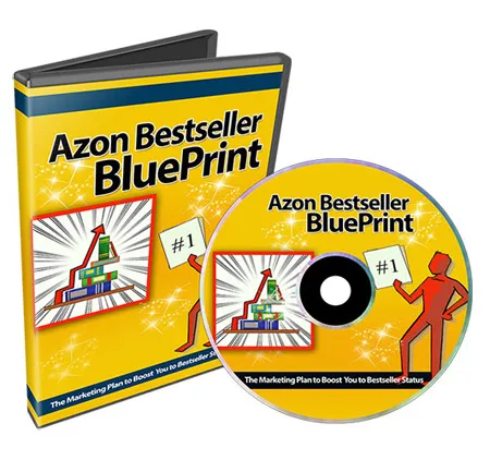 eCover representing Azon Bestseller Blueprint Videos, Tutorials & Courses with Private Label Rights