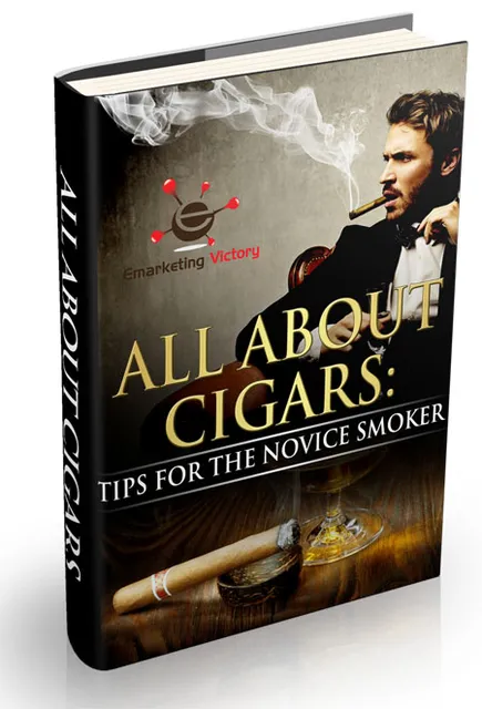 eCover representing All About Cigars eBooks & Reports with Master Resell Rights