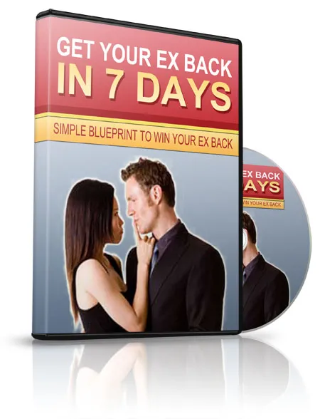 eCover representing Get Your Ex Back in Just 7 Days Videos, Tutorials & Courses with Master Resell Rights