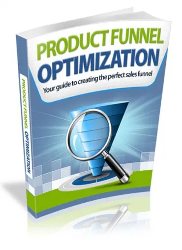 eCover representing Product Funnel Optimization eBooks & Reports with Master Resell Rights