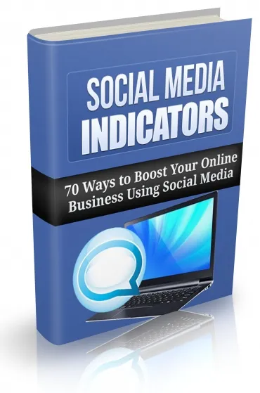 eCover representing Social Media Indicators eBooks & Reports with Master Resell Rights