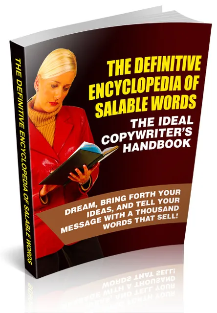 eCover representing The Definitive Encyclopedia Of Salable Words eBooks & Reports with Master Resell Rights