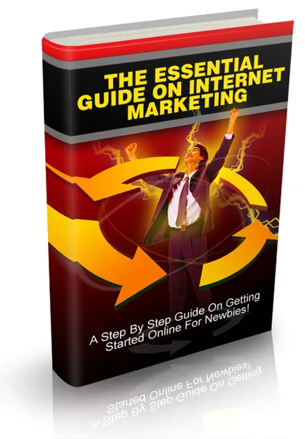 eCover representing The Essential Guide on Internet Marketing eBooks & Reports with Master Resell Rights
